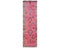 13 Feet Moroccan Pink Hand Woven Wool Runner Rug